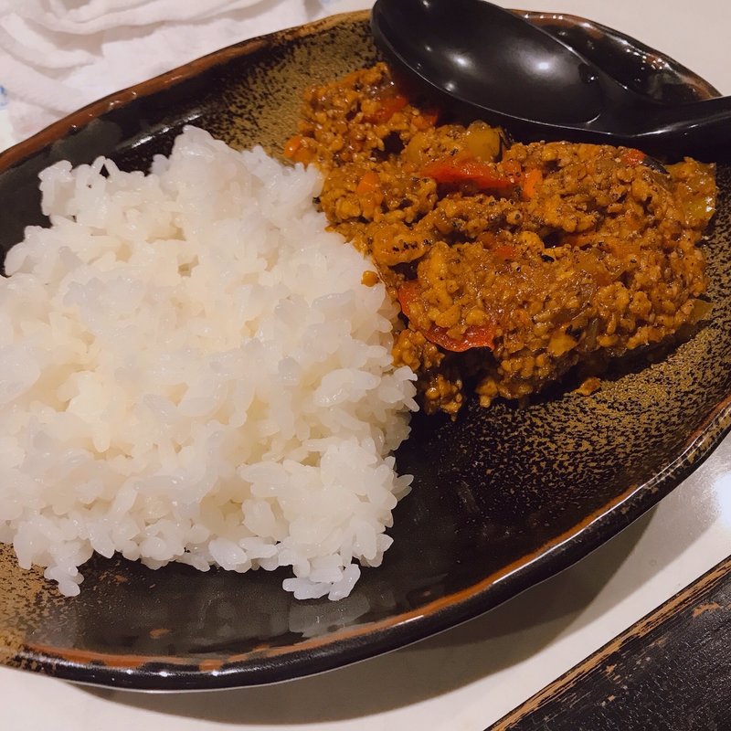 ハーフキーマカレー(蘭丸)