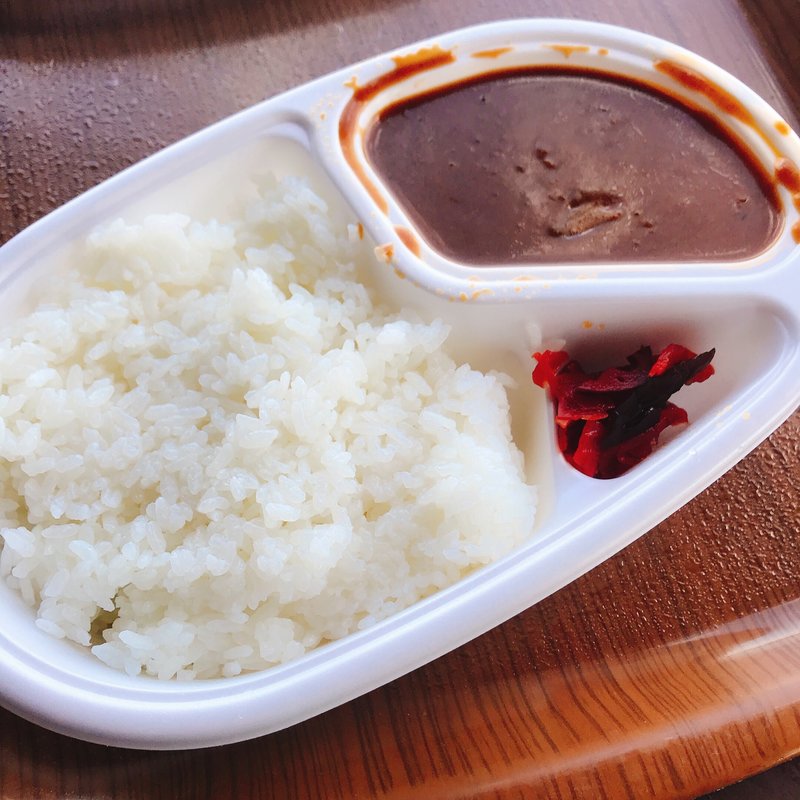 鮫カレー(アクアワールド茨城県大洗水族館　まぐろどんどん)