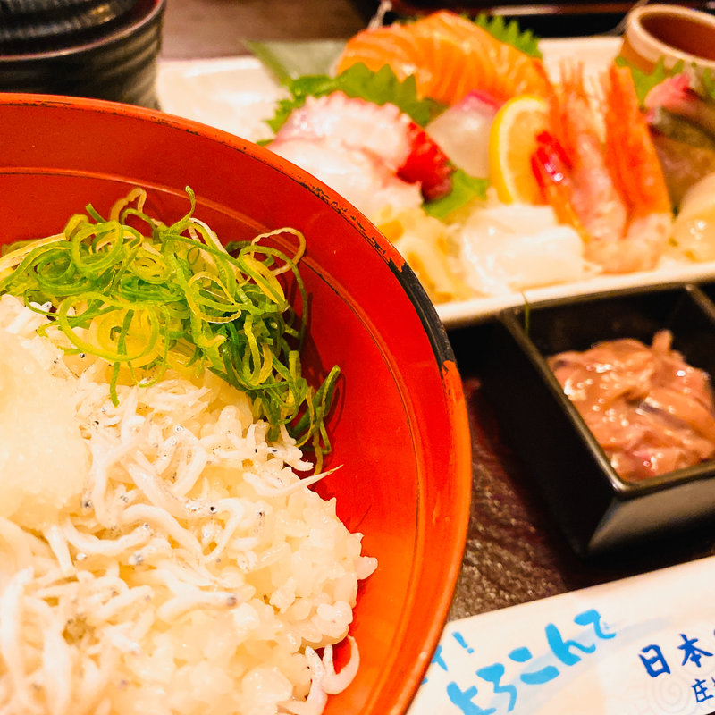 刺身定食(庄や 新大阪店)