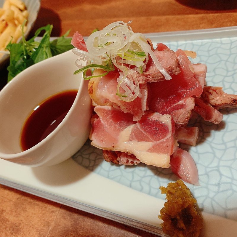 鶏たたき(コチソバ )