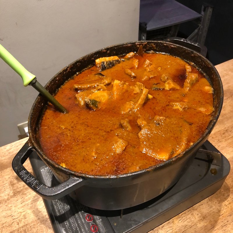 ポークビンダルー　beat eat(SARAH 2019 忘年会)