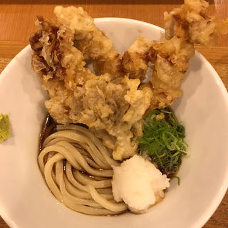 とり天ぶっかけ(本町製麺所 天)