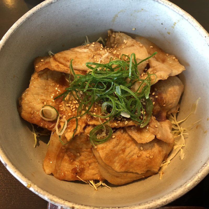 豚ロース焼肉丼(菊水ロマン館なごみ庵 )