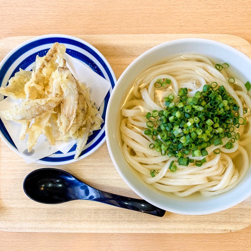 ごぼう天うどん(かくれ酒場 うどん大學)