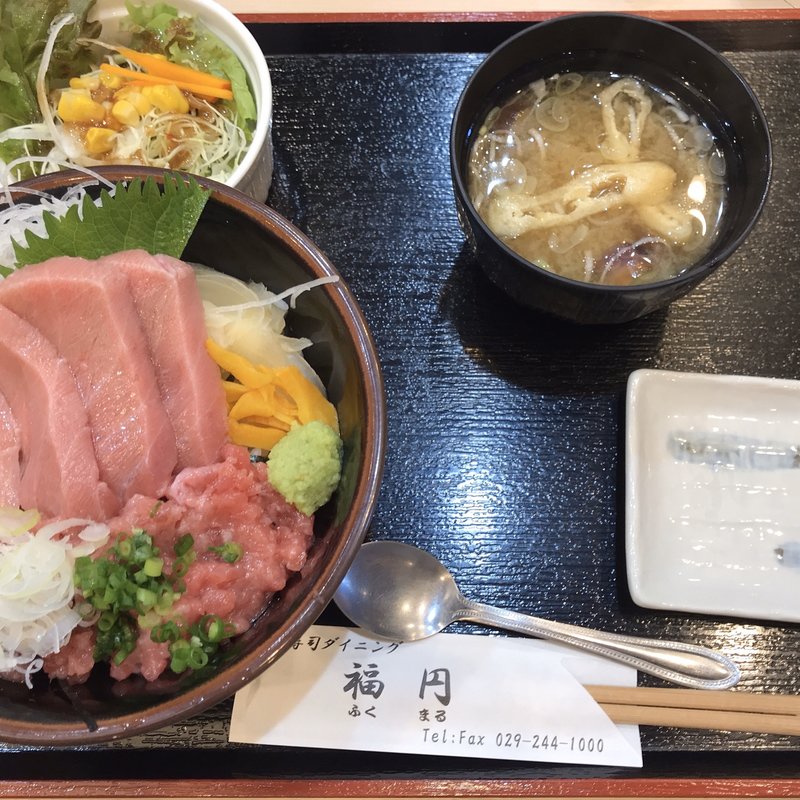 本まぐろ丼(寿司ダイニング 福円)