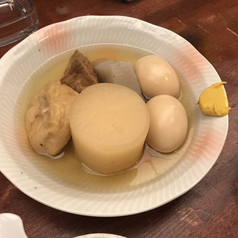 おでんおまかせ5種(忘れた)