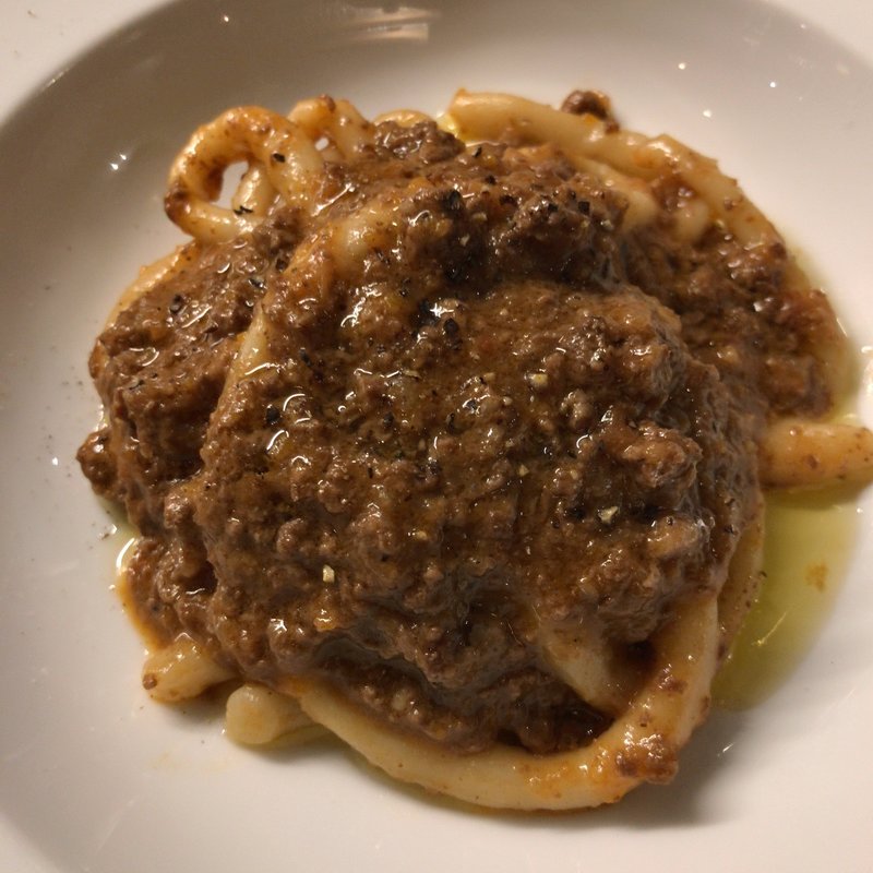 黒毛和牛のボロネーゼ 自家製ピチ(チクロ パノラマ キッチン （CICLO PANORAMA KITCHEN）)