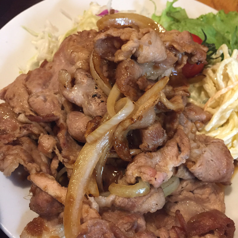 生姜焼き定食(菱田屋)