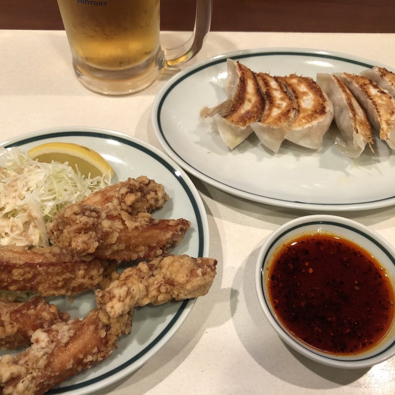 手羽生セット(大阪王将 野田店)