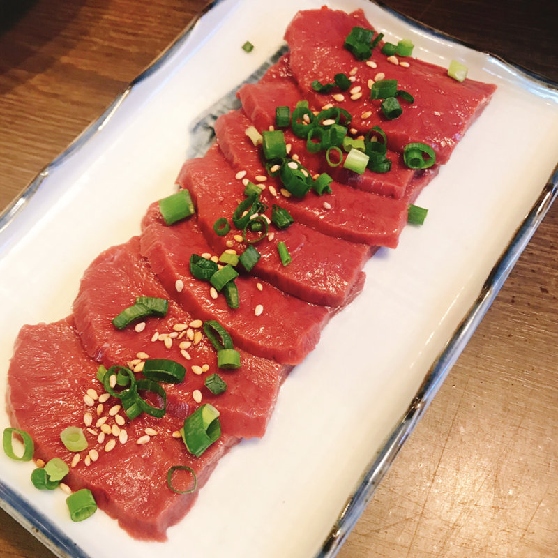 ハツ刺し(ホルモン焼幸永)