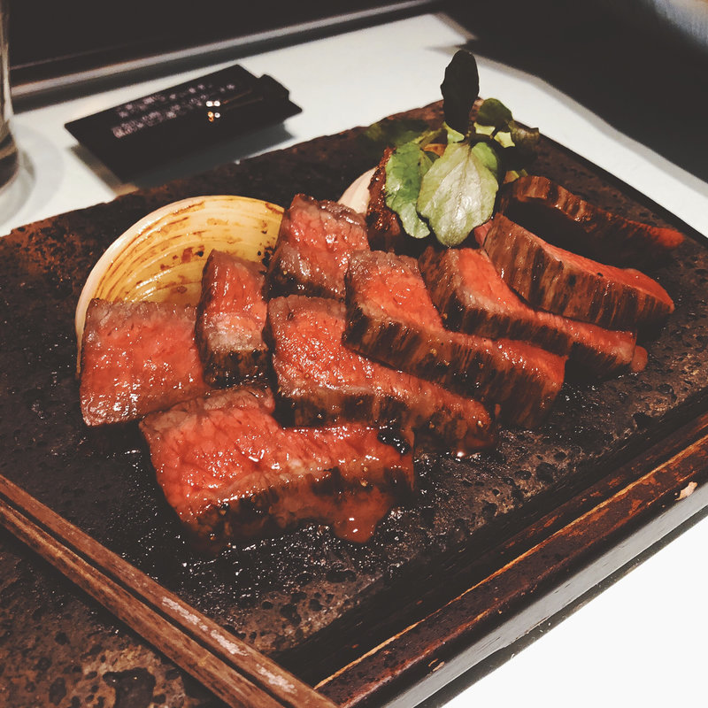 牛ステーキ膳(響 カレッタ汐留店  （ひびき）)