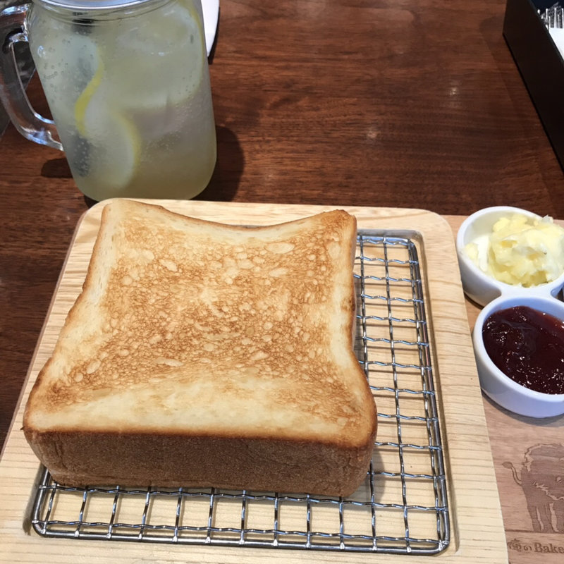 シンプルトースト(俺のBakery&Cafe 恵比寿)