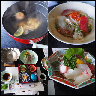 加太の真鯛ミニコース(活魚料理 いなさ)
