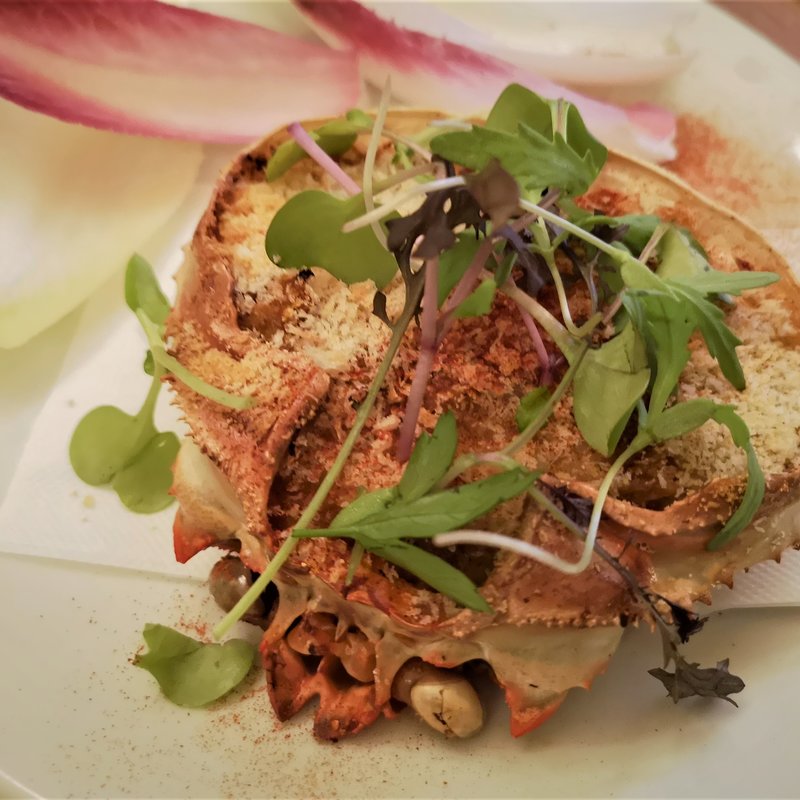 本ズワイガニのグラタン　(チャングロ)　(Bar Español LA BODEGA 大阪店（バル エスパニョール ラ ボデガ）)