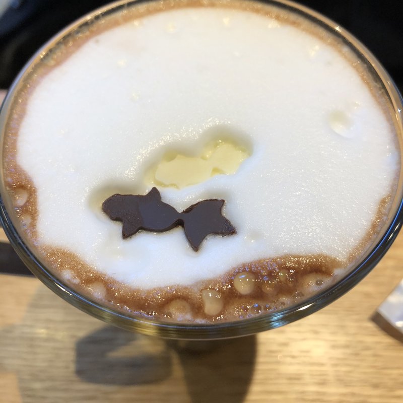 ショコラドリンク(サロンドロワイヤル水戯庵　日本橋)