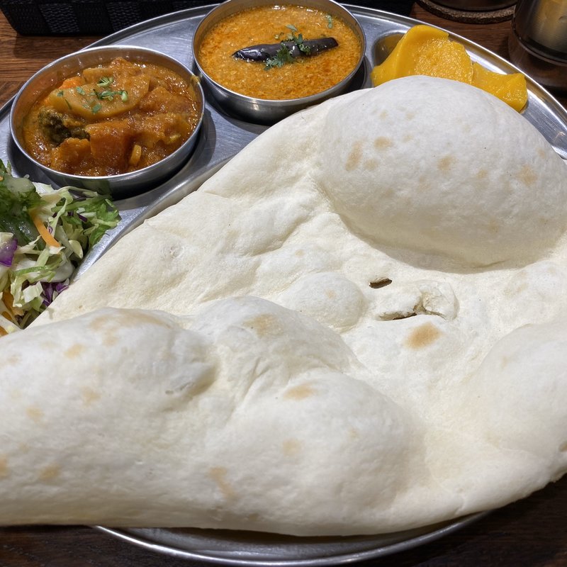 ダブルカレーセット(シターラ・ダイナー エキュート赤羽店)