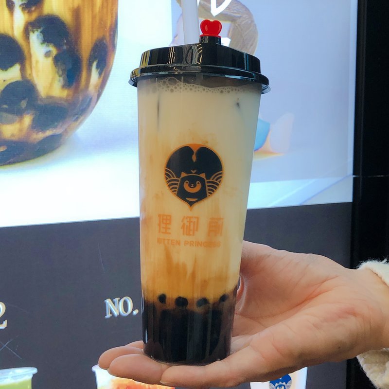 黒糖タピオカミルクティ(台湾タピオカ専門店　狸御前)