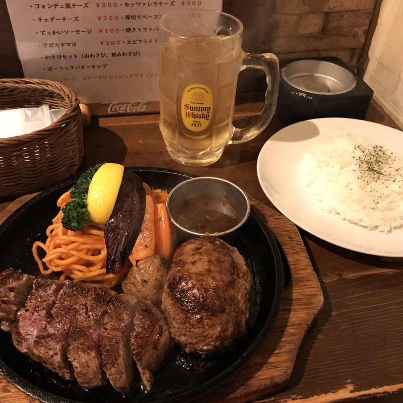 (STEAK&HUMBURG ひげ 6条店　)
