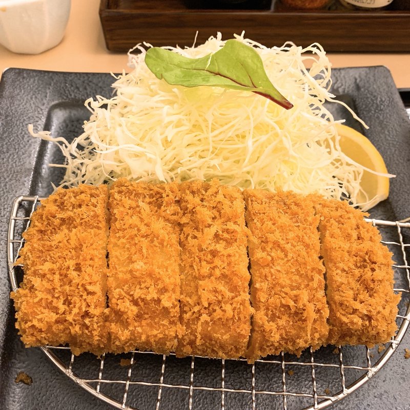 ロースカツ定食(とんかつ まい泉 青山本店売店)