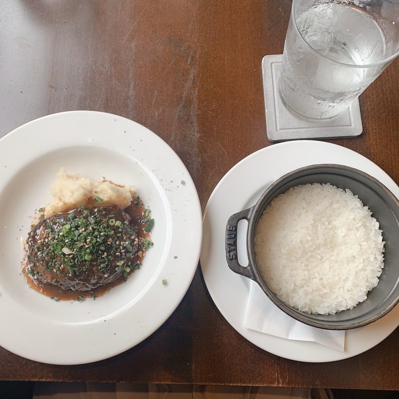 てりやきハンバーグランチ(ビストロサイクル)