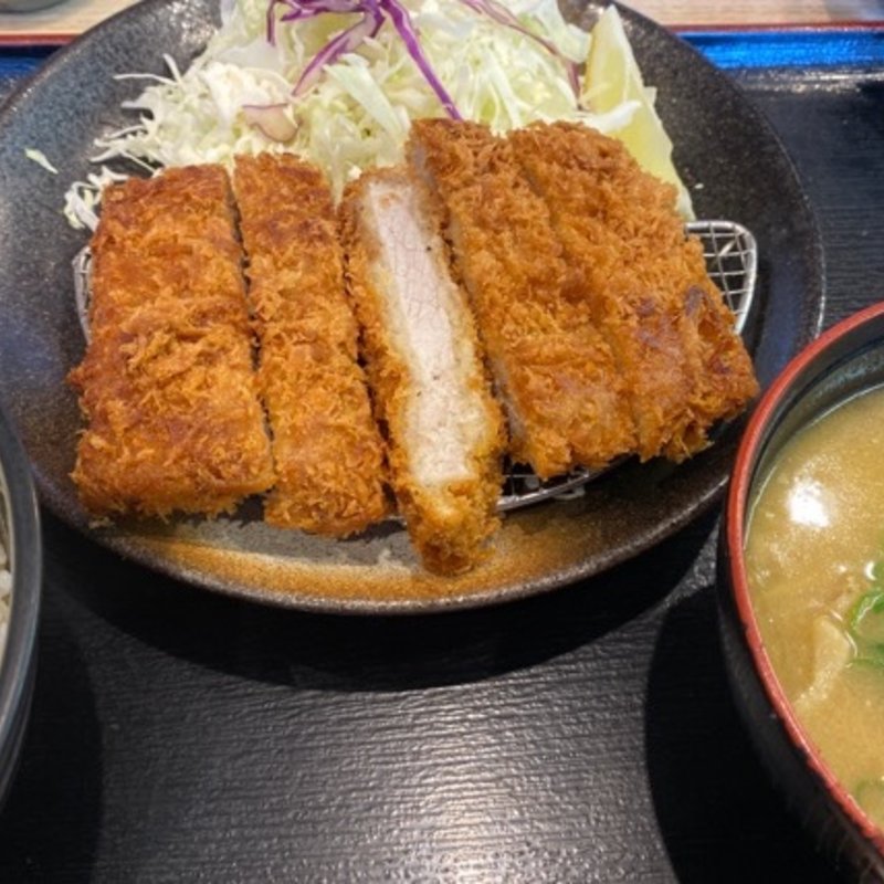 大判ヒレかつ定食(松乃家 なんさん通り店 )