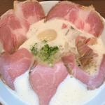 特製TORI白湯らーめん（塩）(麺～leads～なかの 天理店)