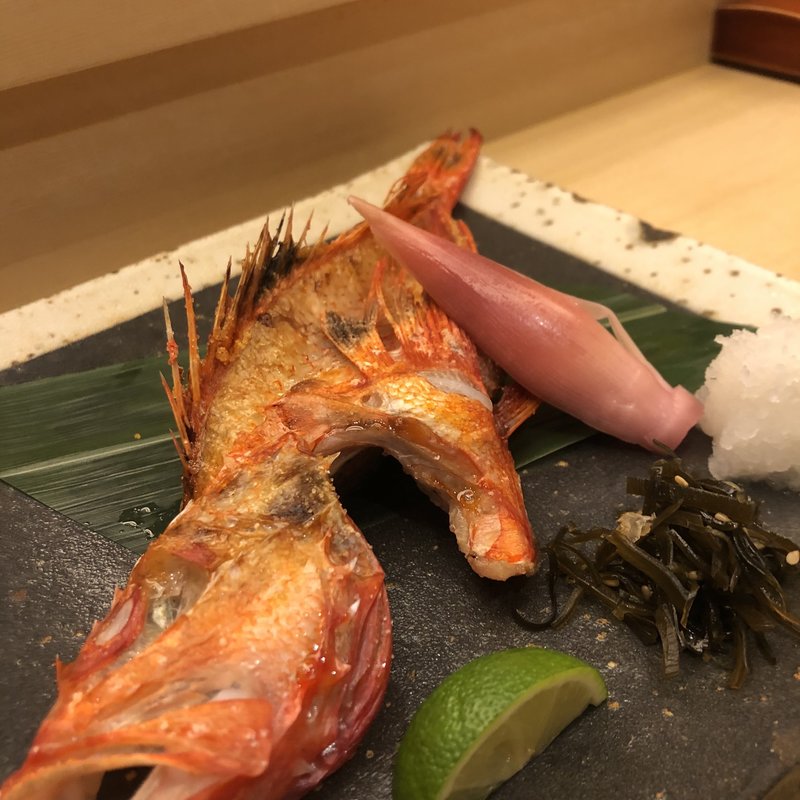 焼き魚(乾山 ANAインターコンチネンタルホテル東京店)