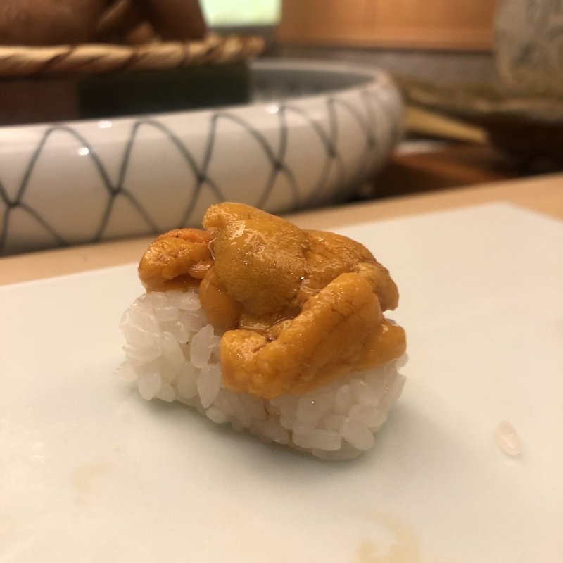 雲丹(乾山 ANAインターコンチネンタルホテル東京店)