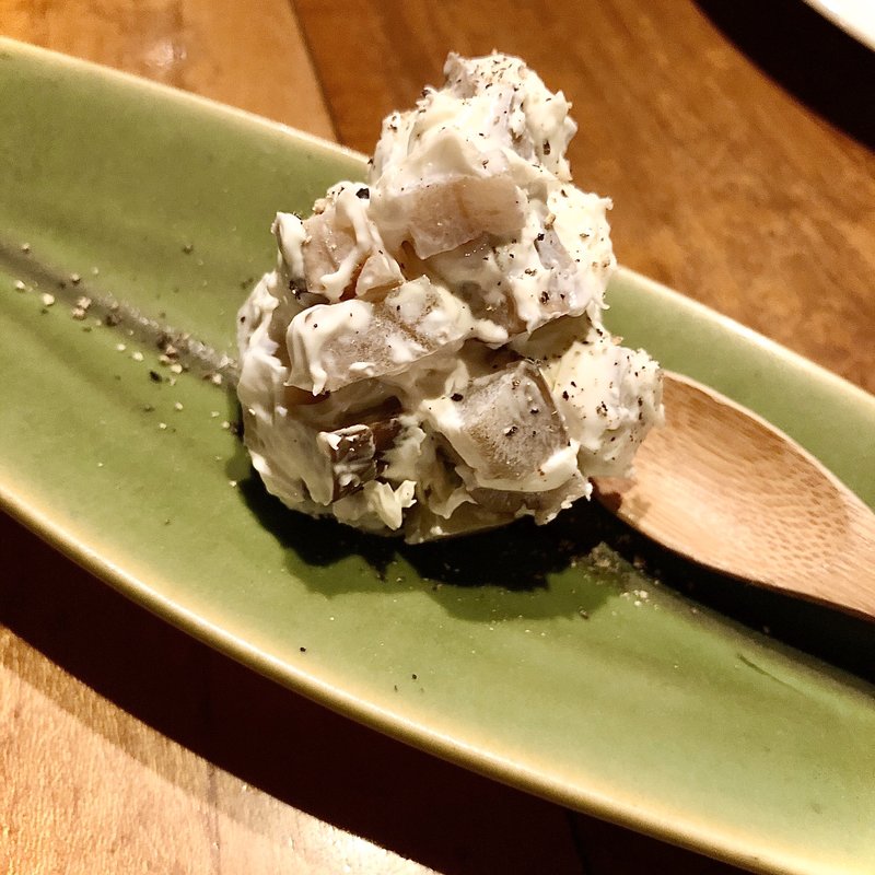 いぶりがっことクリームチーズ(博多メシ 男厨)