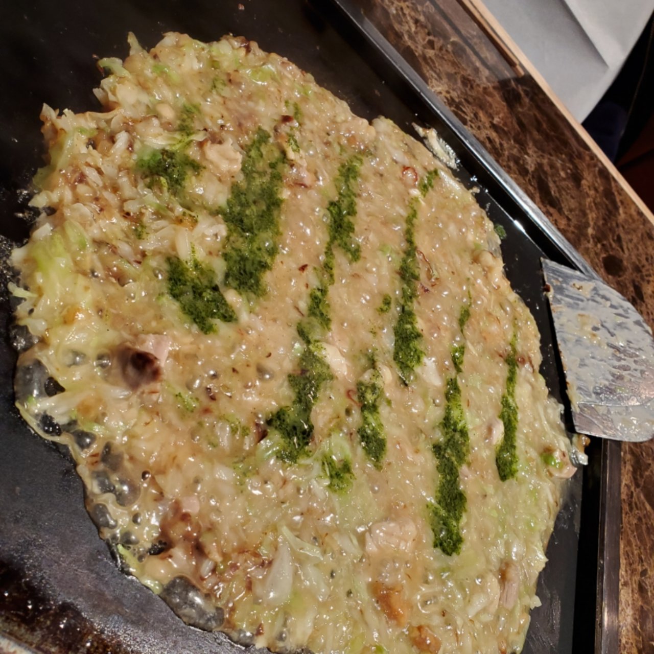 伊達鳥のジェノベーゼもんじゃ(月島もんじゃ もへじ)の口コミ一覧