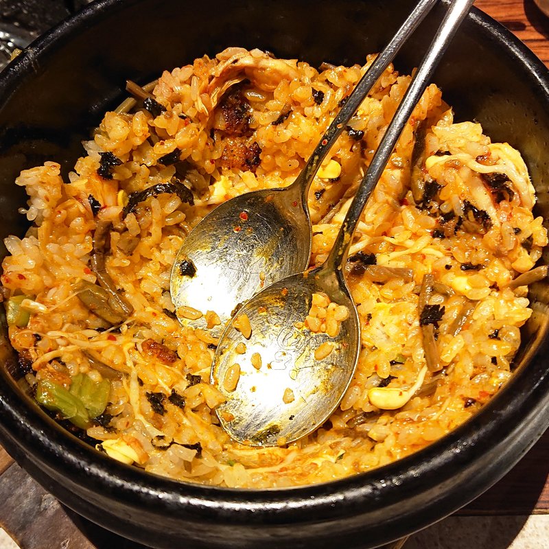 石焼ビビンバ(牛角 蒲田店)