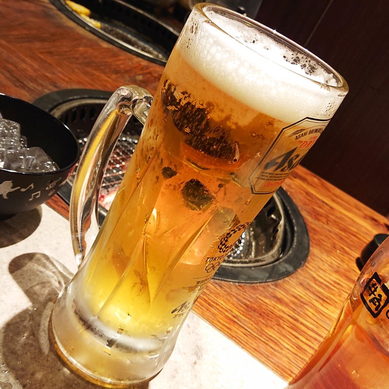 スーパードライ（中）(牛角 蒲田店)