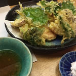 野菜天ぷら(食べ菜なんば)
