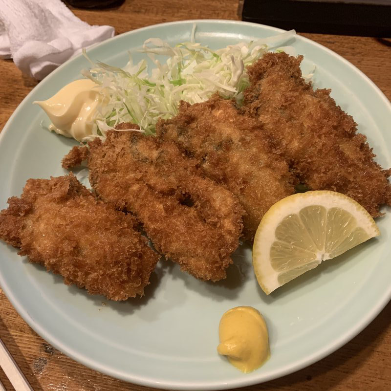 三陸産かきフライ(はなふさ)