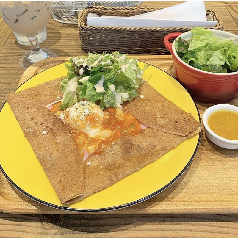 ガレットランチ(クレープリー・スタンド・シャンデレール)