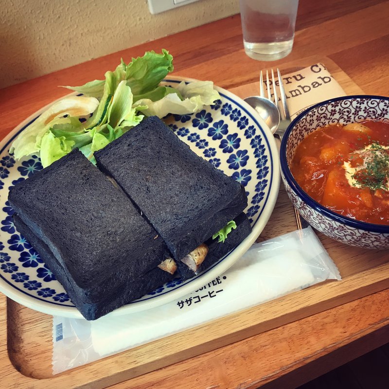 サバサンドセット(サザコーヒー 勝田駅前店 )