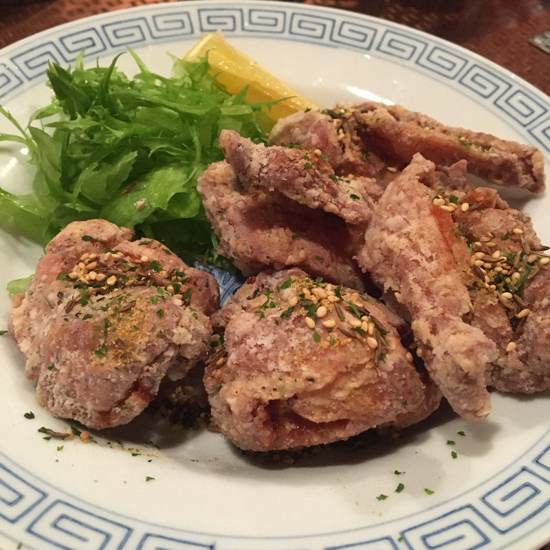 台南屋台式鳥の唐揚げ(萬福櫻)