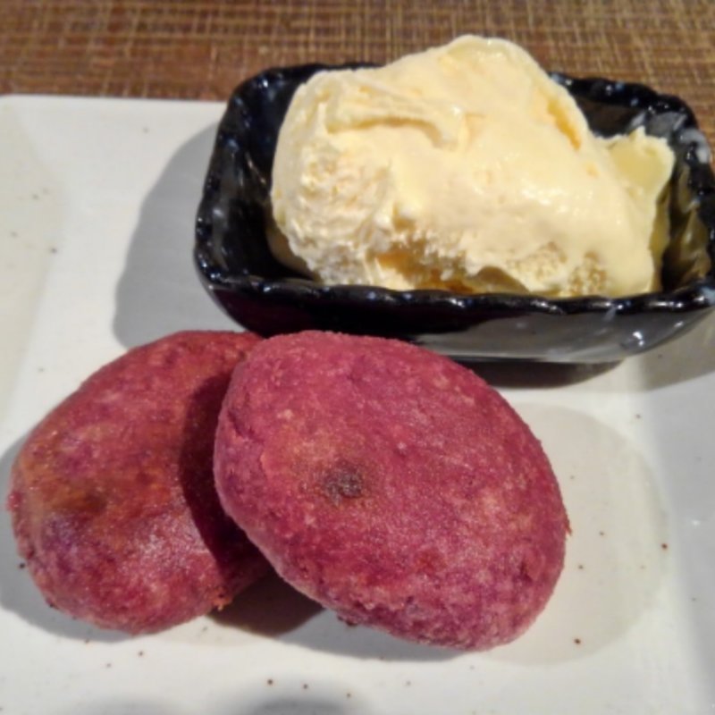 もちもち紅芋あげ(島食材&宮古牛 炭火 わとわ)