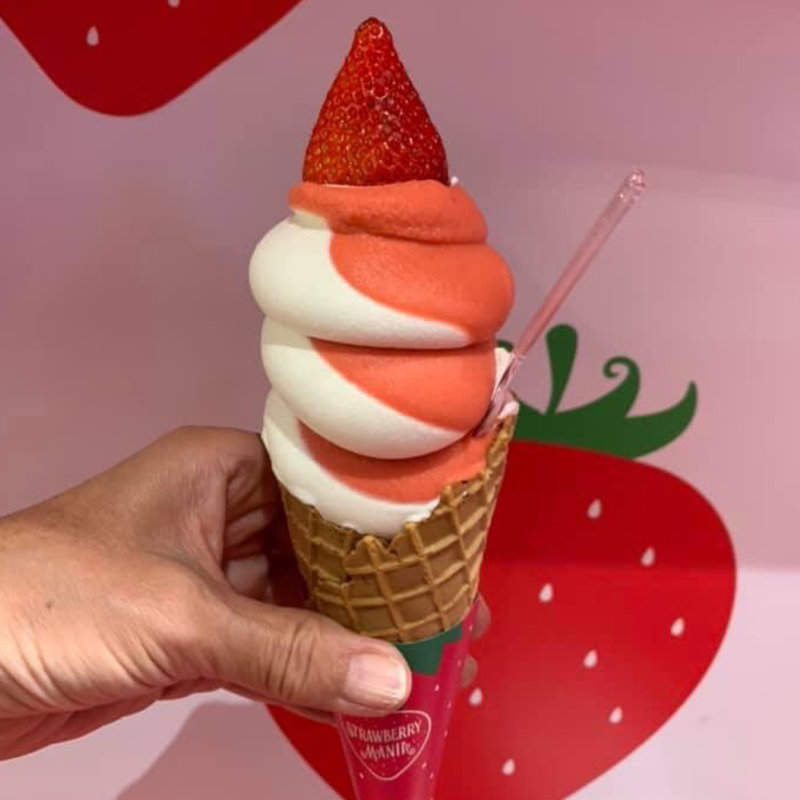 いちごミルキーソフト(ストロベリーマニア)