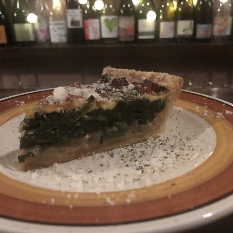 ほうれん草とベーコンキッシュ(グリッツ （casual dining grits）)