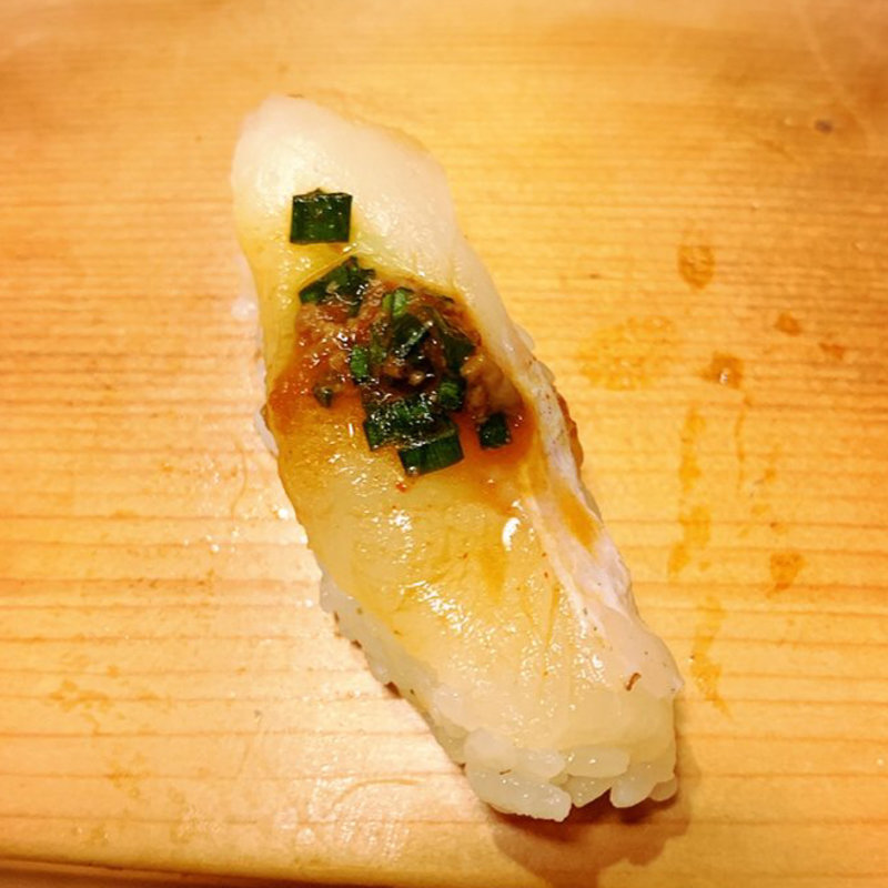 おこぜのにぎり寿司(鮨乃家かわごえ )