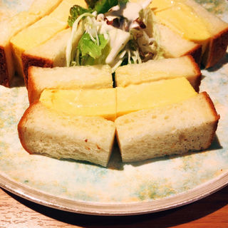 厚焼きたまごサンドイッチ(俺のBakery&Cafe 松屋銀座 裏)