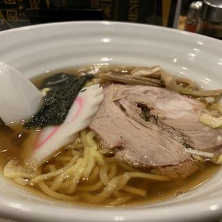 Cセット(東京醤油ラーメン+ジャンボ餃子3個)(開楽 本店 )