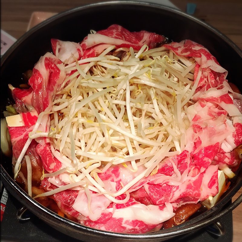 国産リブロースのすき焼き(椿 )