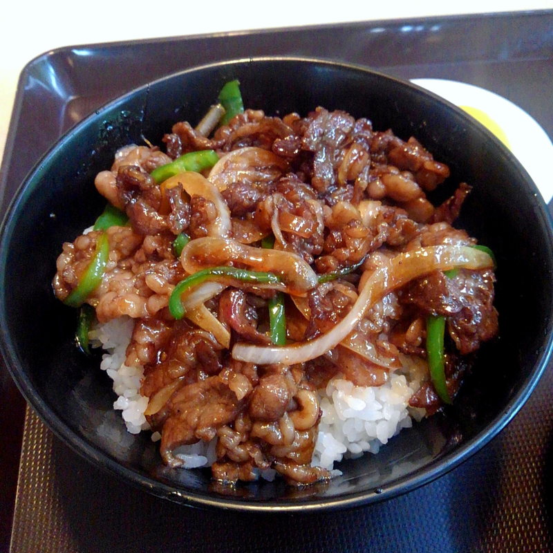 短角牛の焼肉丼(龍泉洞観光会館 )
