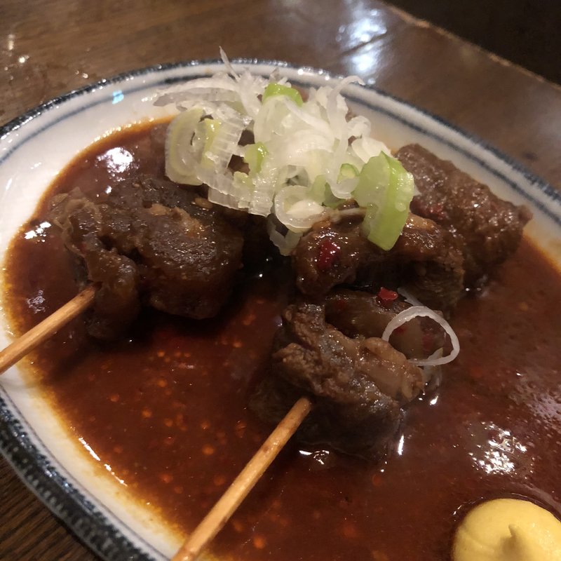 牛すじ煮(鉄板あっちっち酒場　ドロンパ)