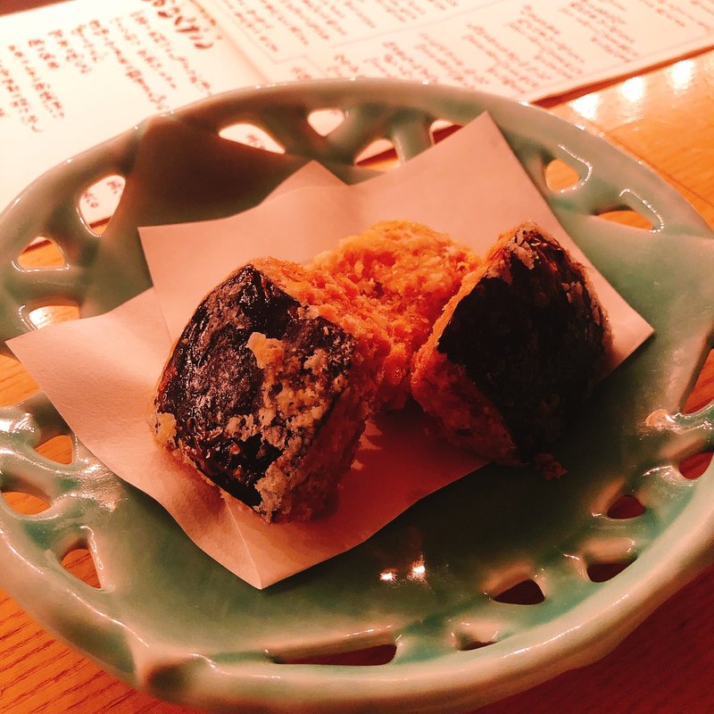 カボチャの唐揚げ(茶茶白雨 （チャチャ ユウダチ）)