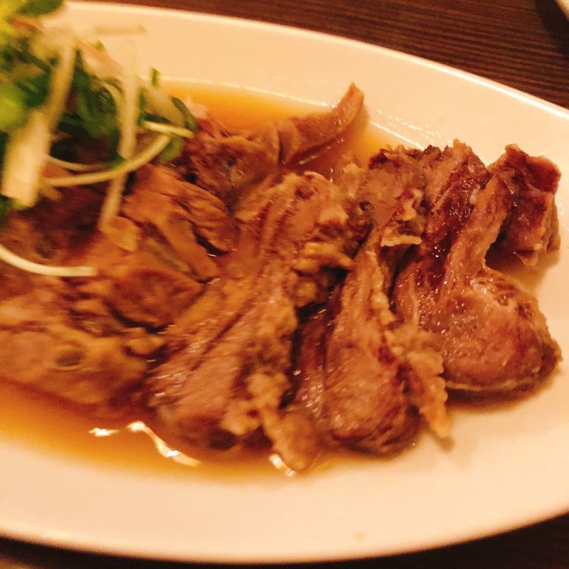 タン塩 煮付け(恋文酒場 かっぱ恋文横丁)