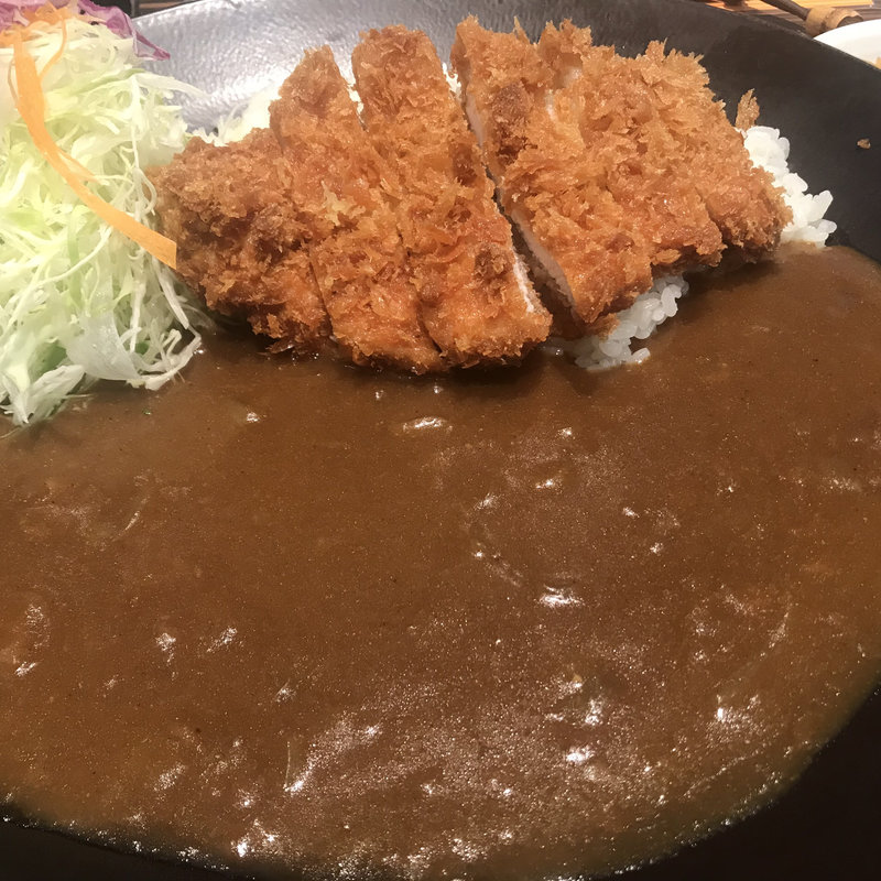 ロースカツカレー(とんかつ稲 モザイクモール港北)