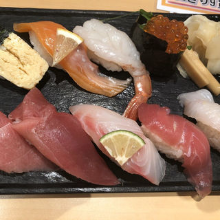 特選地魚にぎり(寿し常 エソラ池袋店 )